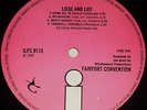 FAIRPORT CONVENTION Liege and Lief UK PINK ISLAND LP
