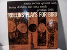 SONNY ROLLINS for bird PRESTIGE 7095 yellow label VG++