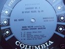 1960 Six Eye MS 6055  Bruno Walter  Beethoven no 5 & 4