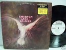 EMERSON LAKE & PALMER S/T '71 STEREO WHITE LBL PR0M0 LP