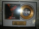 michael jackson disque d'or scream