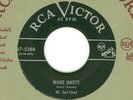 MR. SAD HEAD - MAKE HASTE - rare 1953 blues 45 / N MINT