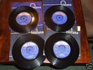 PRETTY THINGS..4X FONTANA  SINGLES,,,EX