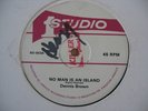 DENNIS BROWN No Man Is An Island REGGAE 12