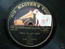 MUSIC HALL: MARK SHERIDAN 'HERE WE ARE AGAIN' HMV E+