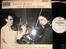 SAX 2531 KOGAN/GILELS VIOLIN SONATAS-TEST PRESSINGS-MT