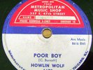 HOWLIN WOLF POOR BOY/SITTING ON TOP OF THE WORLD 78 G+