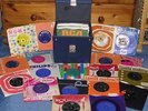 94,1960's,singles and retro case,beatles,b boys,stones