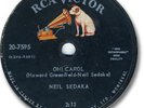 Rare NEIL SEDAKA Rock'N Roll 78 RPM Record. Oh Carol