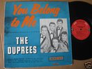 The Duprees LP You Belong to Me Coed ORIG
