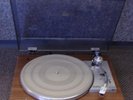 Turn Table and Box of Old Records