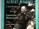 LUCETTE DESCAVES plays ROUSSEL / VERSAILLES 2 LP
