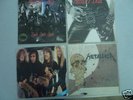 metal records x 8.. metallica, motley crue, more