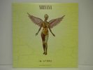 NIRVANA IN UTERO ORIGINAL 1993 US DGC CLEAR VINYL LP