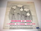 TROMBONE BY THREE LP 1956 K. DORHAM PRESTIGE 446w EXC+