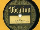 Vocalion 1289 Rev D.C. Rice & Congregation NO NIGHT