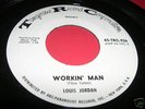 Soul 45 LOUIS JORDAN Workin' Man/Meeting TRC 926 wlp NM