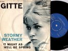 GITTE Haenning OSCAR PETTIFORD Danish Jazz 45 PS