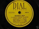 CHARLIE PARKER 'BONG BOP' DIAL 78