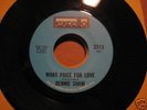 BENNIE SHAW What Price For Love NORTHERN SOUL 45 hear