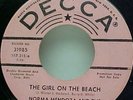 DJ 45 Record  Norma Mendoza  The Girl On The Beach  VG+