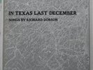 RICHARD DOBSON In Texas Last December 1977 Buttermilk