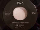 Keynotes Congratulations Baby Rare 1957 Pop 45 Doo Wop