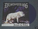 DESTRÖYER 666  Unchain The Wolves LP  BLUE VINYL    350