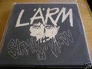 larm-straight on view lp,dutch punk,zmiv,kbd,bloedbad