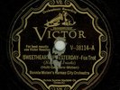 BENNY MOTEN 1929 hot jazz / Victor 38114 / Mary Lee