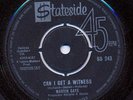 MARVIN GAYE Can I Get A Witness RARE M- UK Stateside 45