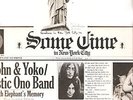 JOHN LENNON Some Time UK APPLE 2 LP & POSTCARD Beatles