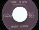 NORTHERN SOUL ROCKABILLY 45 Wanda Jackson Funnel  Love