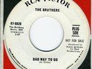 BRUTHERS Bad way to go RCA '66 killer garage punk