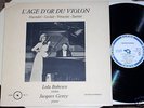 LOLA BOBESCO - GENTY - AGE D'OR DU VIOLIN -ALPHA DB 177