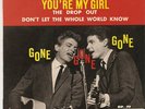 EP 45 TOURS.THE EVERLY BROTHERS.YOU'RE MY GIRL..1965