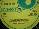 THIRD EAR BAND - ELEMENTS 1st press. NO E.M.I.
