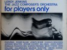 LEROY JENKINS Braxton FOR PLAYERS ONLY Free jazz RARE