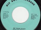 FUNK 45 RPM - PERK BADGER -  on HIT SOUND RECORDS
