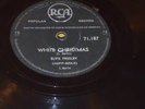 Elvis Presley  White Christmas 78 rpm  South Africa