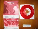 White Stripes DEBUT Let's Shake Hands RED vinyl 45 jack