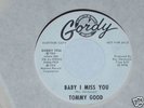 TOMMY GOOD PROMO GORDY NORTHERN SOUL 45 BABY I MISS YOU