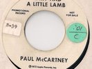 Paul McCartney Promo 45 On Apple Mary Had A Little Lamb