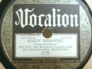 33) 78 RPM ROY FOX and His ORCHESTRA VOCALION 15770