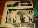 TOM JOBIM VINICIUS.. BRAZIL LP AUTOGRAPHED BY 4   bossa