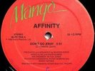Affinity, Don't go away, Original US 1983, Rare Listen
