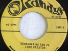 Lord Creator- Remember Ma and Pa Randys Jamaica Reggae