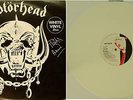 MOTORHEAD 'MOTORHEAD' UK LP ON WHITE VINYL SIGNED BY 2