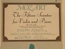 VANGUARD- MOZART: SONATAS VIOLIN,PIANO -SZIGETI -3LPS -