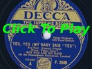 AL BOWLLY & ROY FOX & HIS BAND/DECCA F.2609/E+ & HOT